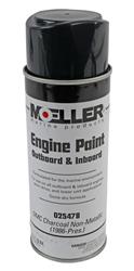 Moeller Marine Engine Paint 12 Oz. Gloss Gray/Silver 25478