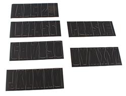 Moeller Marine Letter and Number Kits 053800-10