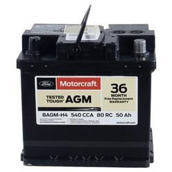 Motorcraft Batteries BAGMH4