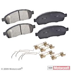 Motorcraft Standard Premium Brake Pads for 2004-2009 F-150, 2004 F-150 HERITAGE, 2006-2008 MARK LT - 4U2Z2V001CA