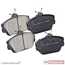 Motorcraft Standard Premium Brake Pads 1U2Z2V001JA