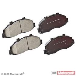 Motorcraft Standard Premium Brake Pads for 2002 BLACKWOOD, 1997-2003 F-150, 2004 F-150 HERITAGE - XU2Z2V001ATA