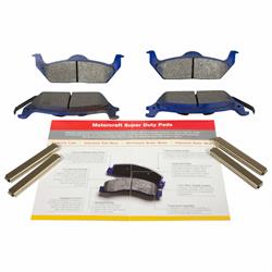 Motorcraft Standard Premium Brake Pads for 2004-2011 F-150, 2004 F-150 HERITAGE, 2006-2008 MARK LT - 8L3Z2V200B
