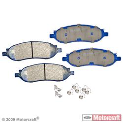Motorcraft Standard Premium Brake Pads for 2005-2008 F-250 SUPER DUTY, F-350 SUPER DUTY - 6U2Z2V200C