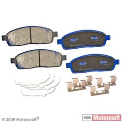 Motorcraft Standard Premium Brake Pads for 2004-2009 F-150, 2004 F-150 HERITAGE, 2006-2008 MARK LT - 4U2Z2V001DA