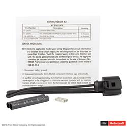 Motorcraft Wiring Connectors 3U2Z14S411ZLB