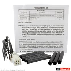 Motorcraft Wiring Connectors 1W3Z14S411AC