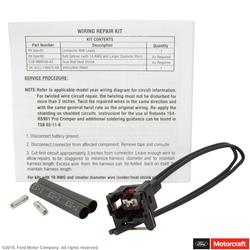 Motorcraft Wiring Connectors 3U2Z14S411GLB