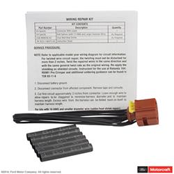 Motorcraft Wiring Connectors AU2Z14S411HA