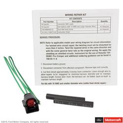 Motorcraft Wiring Connectors AU2Z14S411EA