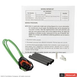 Motorcraft Wiring Connectors AU2Z14S411BBA