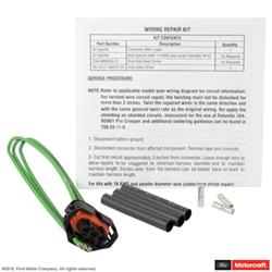 Motorcraft Wiring Connectors AU2Z14S411BBA