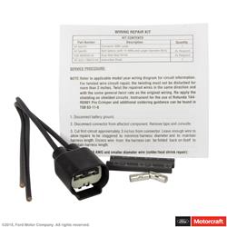 Motorcraft Wiring Connectors 3U2Z14S411YBB