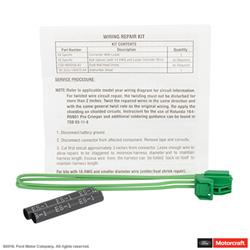 Motorcraft Wiring Connectors 3U2Z14S411JYB