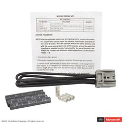 Motorcraft Wiring Connectors AU2Z14S411BHA