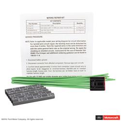 Motorcraft Wiring Connectors 3U2Z14S411BYAC