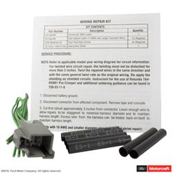 Motorcraft Wiring Connectors 3U2Z14S411NBB