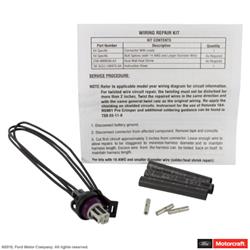 Motorcraft Wiring Connectors AU2Z14S411LB