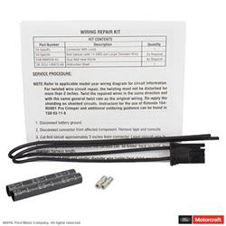 Motorcraft Wiring Connectors 3U2Z14S411FBA