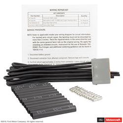 Motorcraft Wiring Connectors 3U2Z14S411BKA