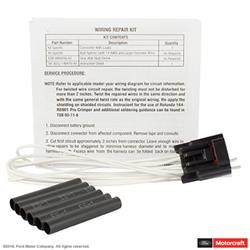 Motorcraft Wiring Connectors 3U2Z14S411MKA