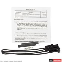 Motorcraft Wiring Connectors 3U2Z14S411MNA