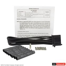 Motorcraft Wiring Connectors 3U2Z14S411BNAA