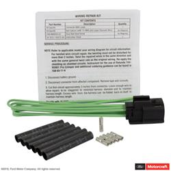 Motorcraft Wiring Connectors 3U2Z14S411FEAB