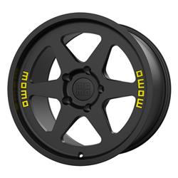 MOMO M50189511P20 MOMO Racing Heritage 6 Satin Black Wheels