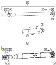 Mopar Replacement Yokes 05135579AA