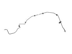 Mopar Replacement Brake Lines, Direct Fit 05154294AE