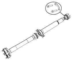 Mopar Replacement - Driveshafts for 2011 GRAND CHEROKEE - 52123514AD