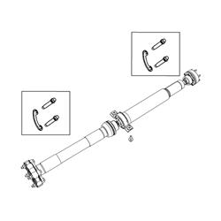 Mopar Replacement Driveshafts 53011413AC
