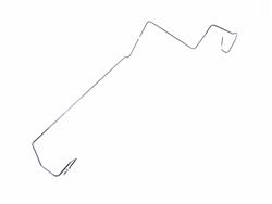Mopar Replacement Brake Lines, Direct Fit 68071580AB