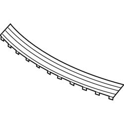 Mopar Performance - Rear Fascia Inserts for 2013-2021 GRAND CHEROKEE - 68111633AB