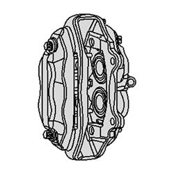 Mopar Replacement Brake Calipers for 2013-2020 300, 2013-2023 CHALLENGER, 2012-2020 CHARGER - 68144243AA