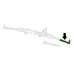 Mopar Replacement Tie Rod Ends for 2011-2014 300, CHARGER - 68156906AA