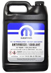 Mopar Replacement OAT 50/50 Premix Antifreeze Coolant 68163849AB