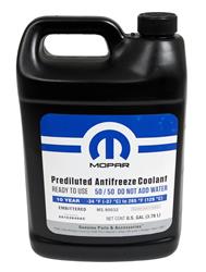 Mopar Replacement OAT 50/50 Premix Antifreeze Coolant 68163849AC