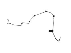 Mopar Replacement Brake Lines, Direct Fit 68196616AD
