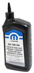 75W140 Mopar Replacement 75W140 Synthetic Gear Oil 68218657AB