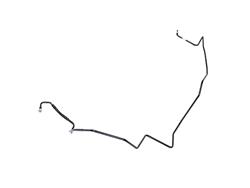 Mopar Replacement Brake Lines, Direct Fit 68225165AA