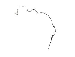 Mopar Replacement Brake Lines, Direct Fit 68225260AG