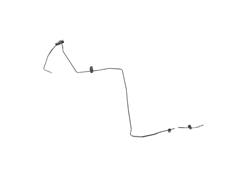 Mopar Replacement Brake Hoses, Individual 68253353AC
