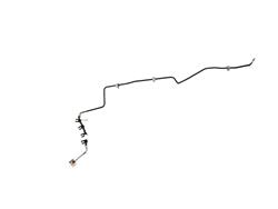Mopar Replacement Brake Hoses, Individual 68260032AE