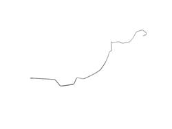 Mopar Replacement Brake Hoses, Individual 68261737AA