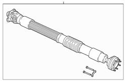 Mopar Replacement - Driveshafts for 2019 1500 - 68400289AA