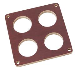 JEGS 15430: Carburetor Spacer Tapered Phenolic 4500 4-Hole - JEGS