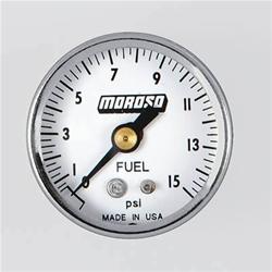 Moroso Analog Fuel Pressure Gauges