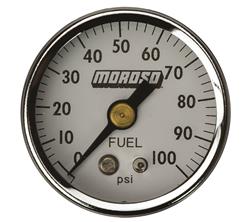 Moroso Analog Fuel Pressure Gauges 65374